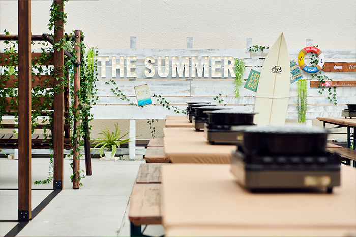 ザ・サマー バーベキュービアガーデン