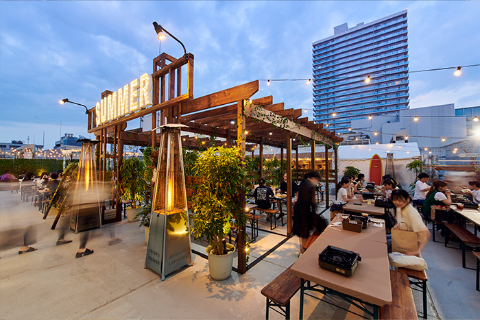 ザ・サマー バーベキュービアガーデン